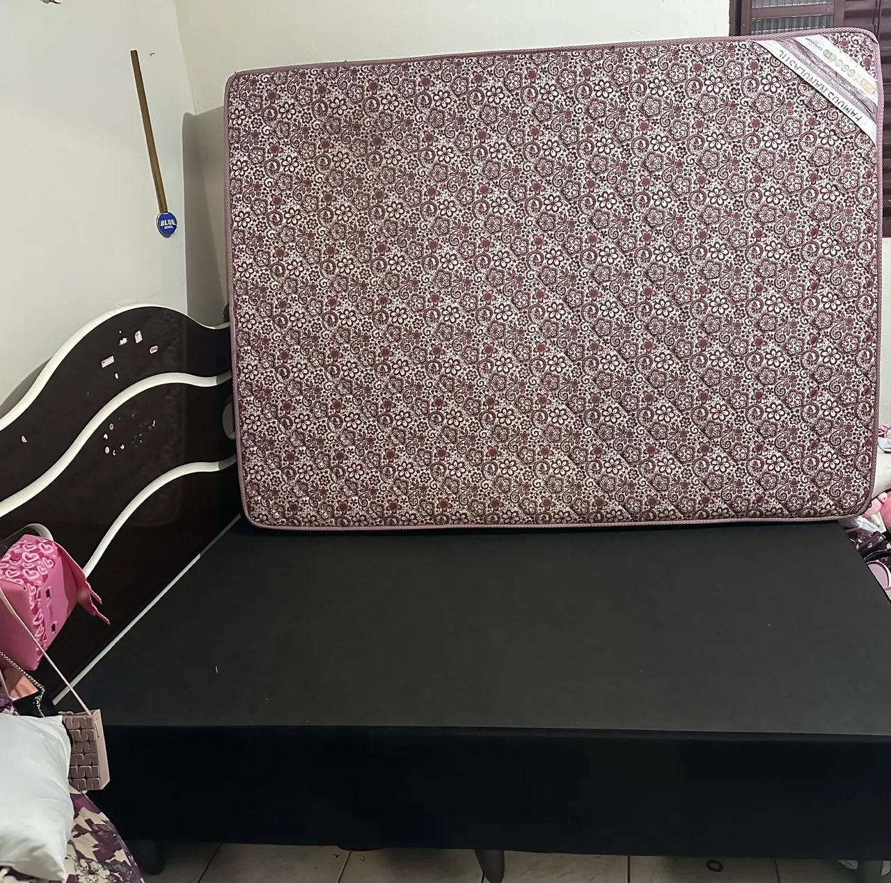 Base de cama + colchão ortobom