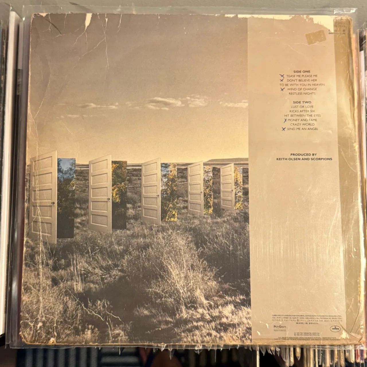 LP VINIL SCORPIONS - CRAZY WORLD - Foto 3