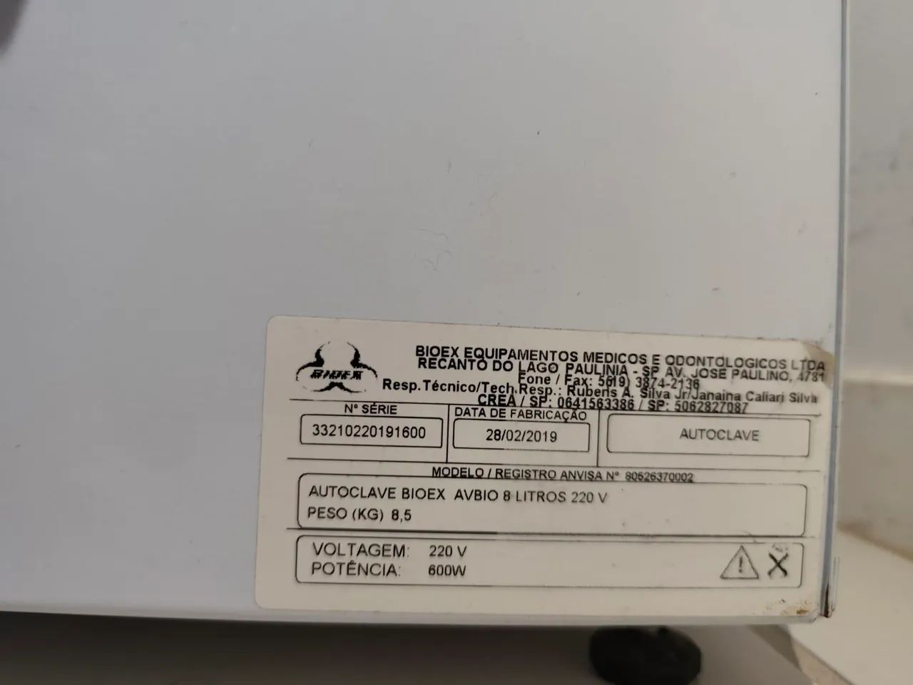 !!!PARA TORRAR!!!  VENDO AUTOCLAVE PARA MANICURE  - Foto 3