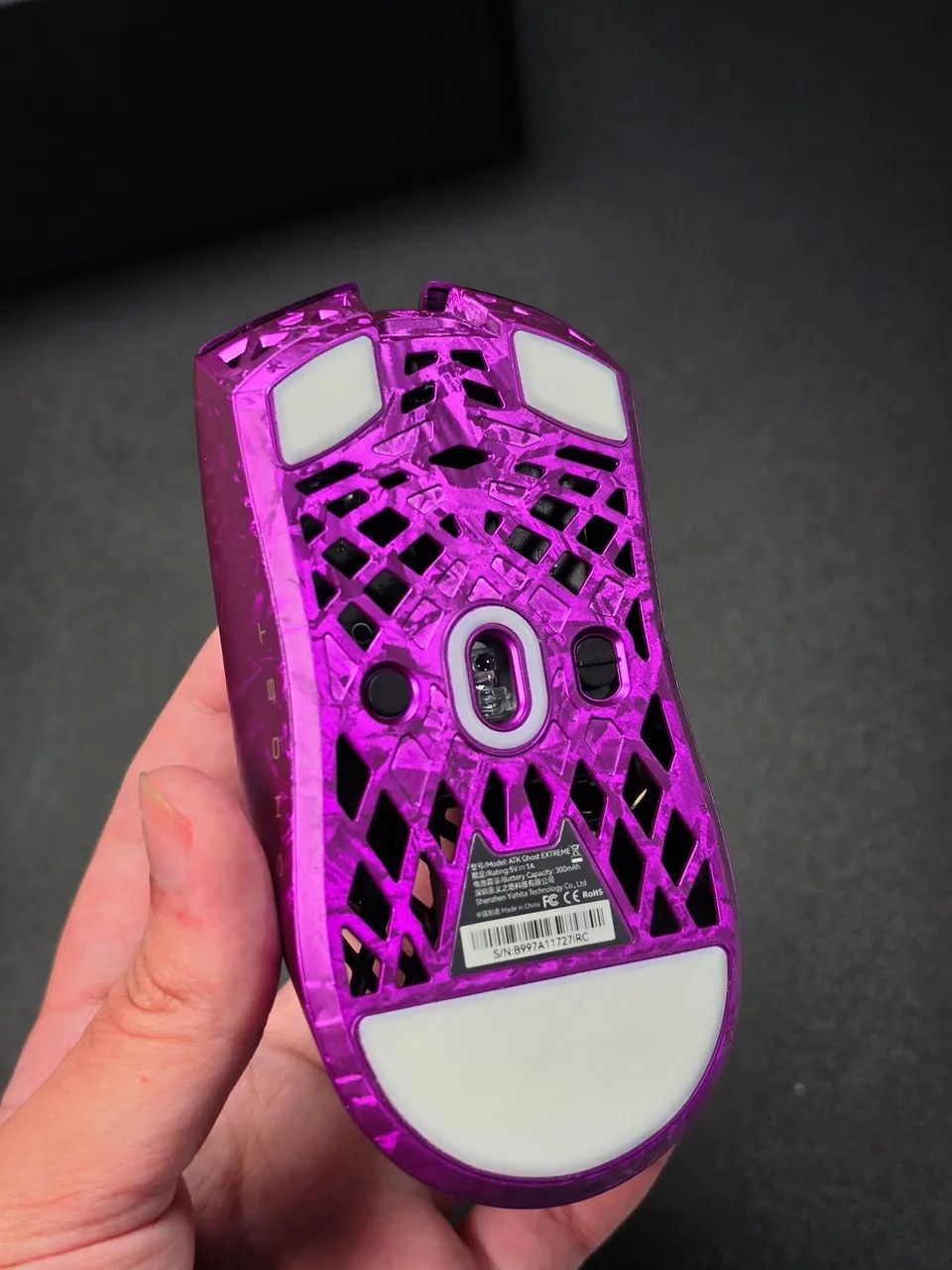 Mouse Atk ghost Extreme Roxo - Foto 5
