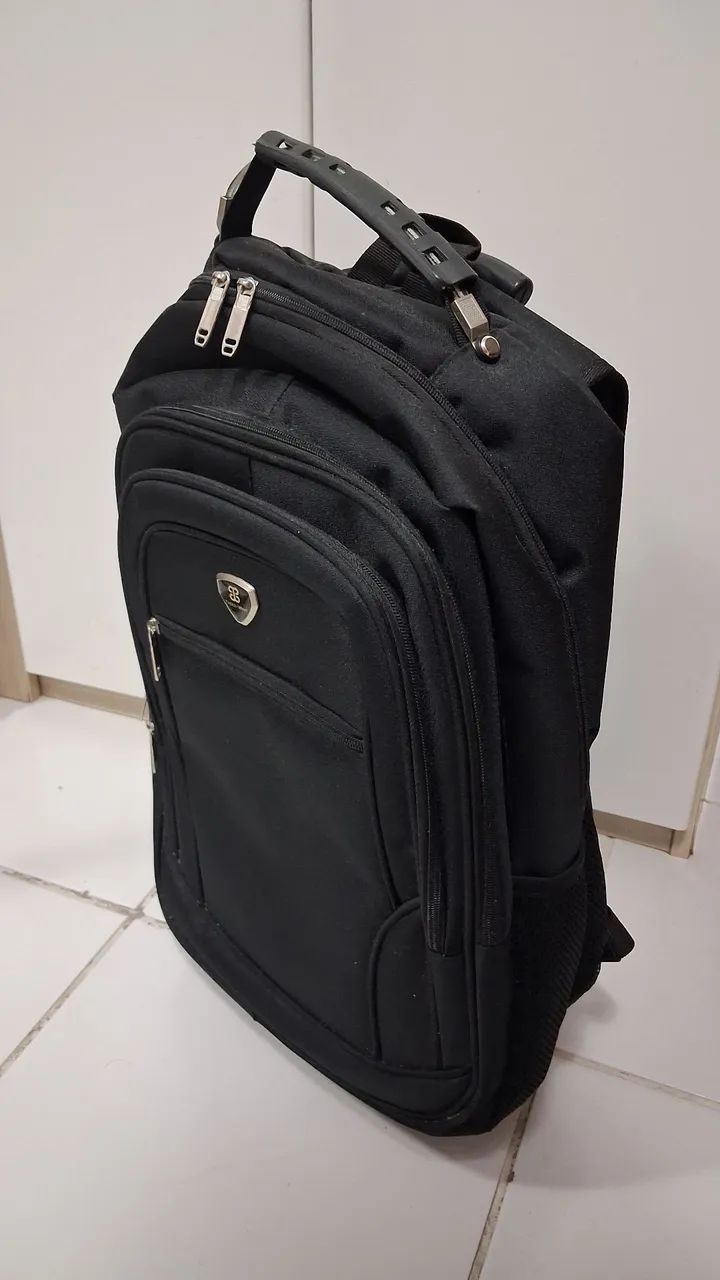 Mochila executiva com rodinhas - Trees-Wind - Foto 5