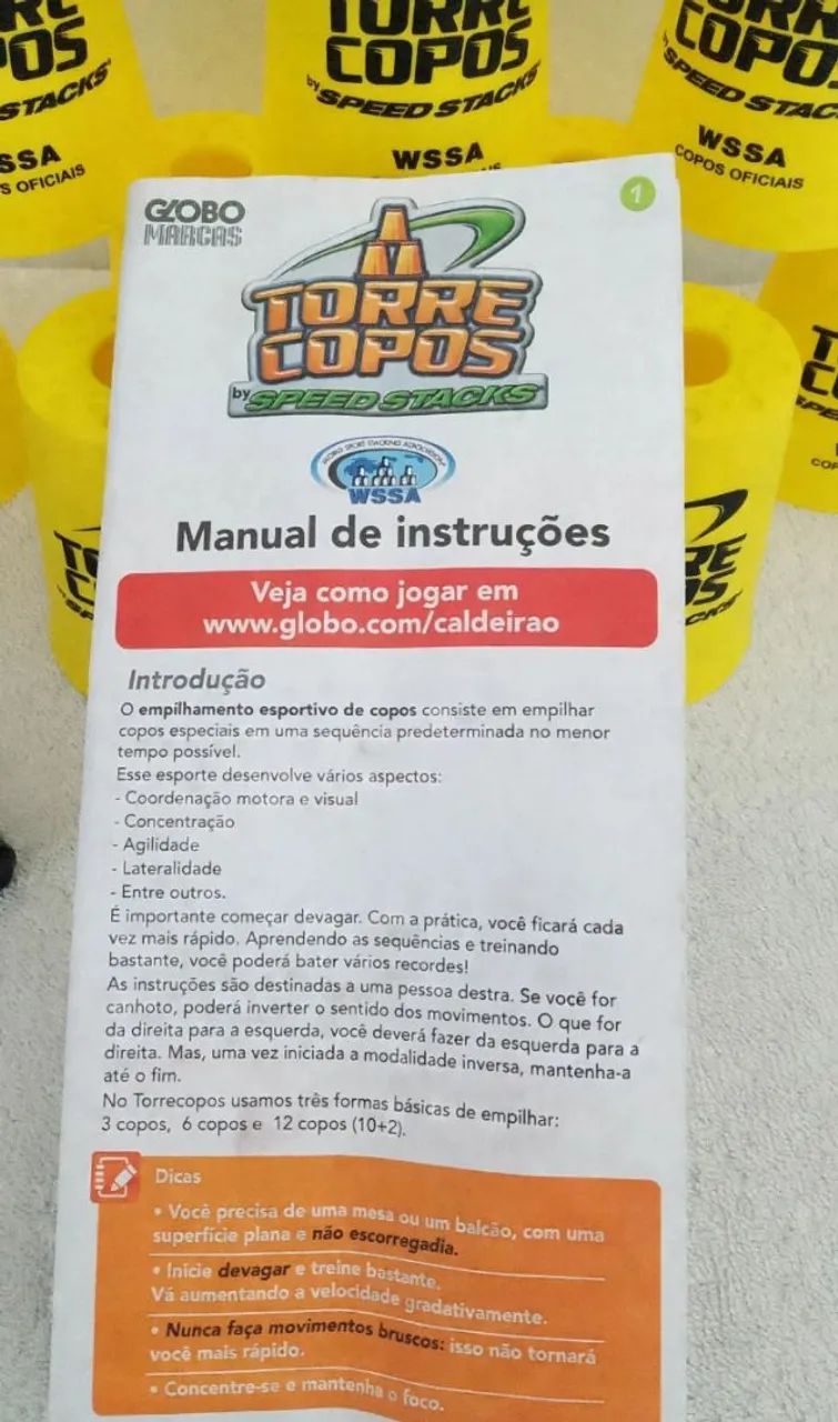 Torre de copos-Caldeirão do Huck Grow - Foto 3