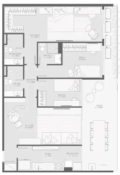 PLANTA 100m²