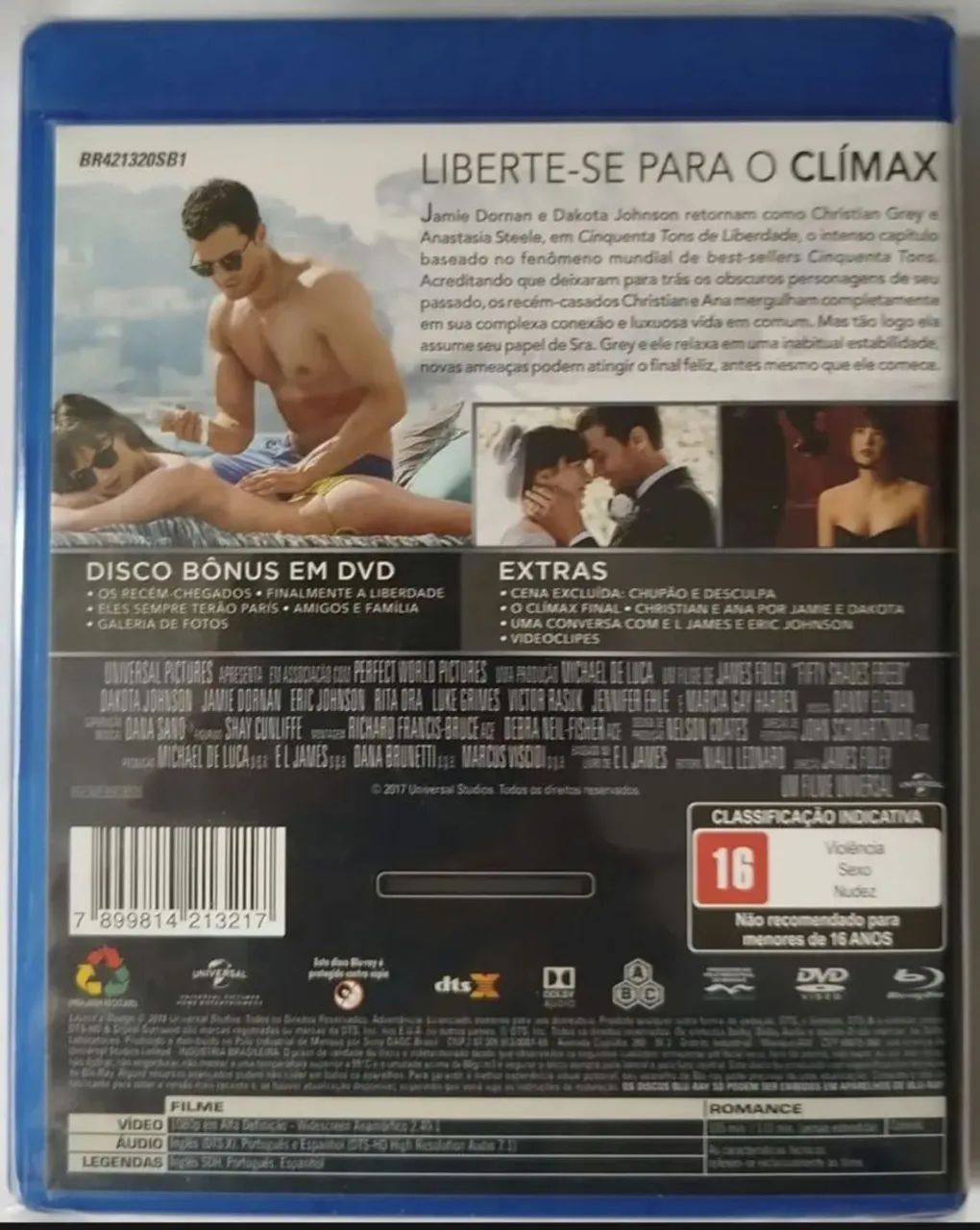 Blu-ray - Cinquenta Tons de Liberdade - Foto 2