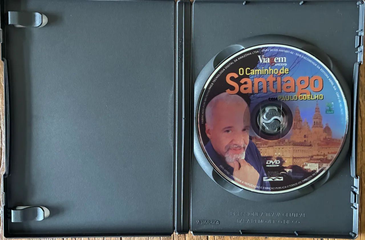 DVD O CAMINHO DE SANTIAGO COM PAULO COELHO - Foto 2