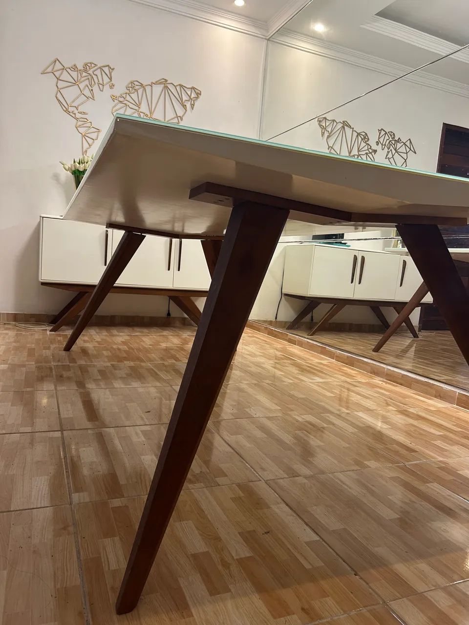 Mesa de jantar retangular  - Foto 3
