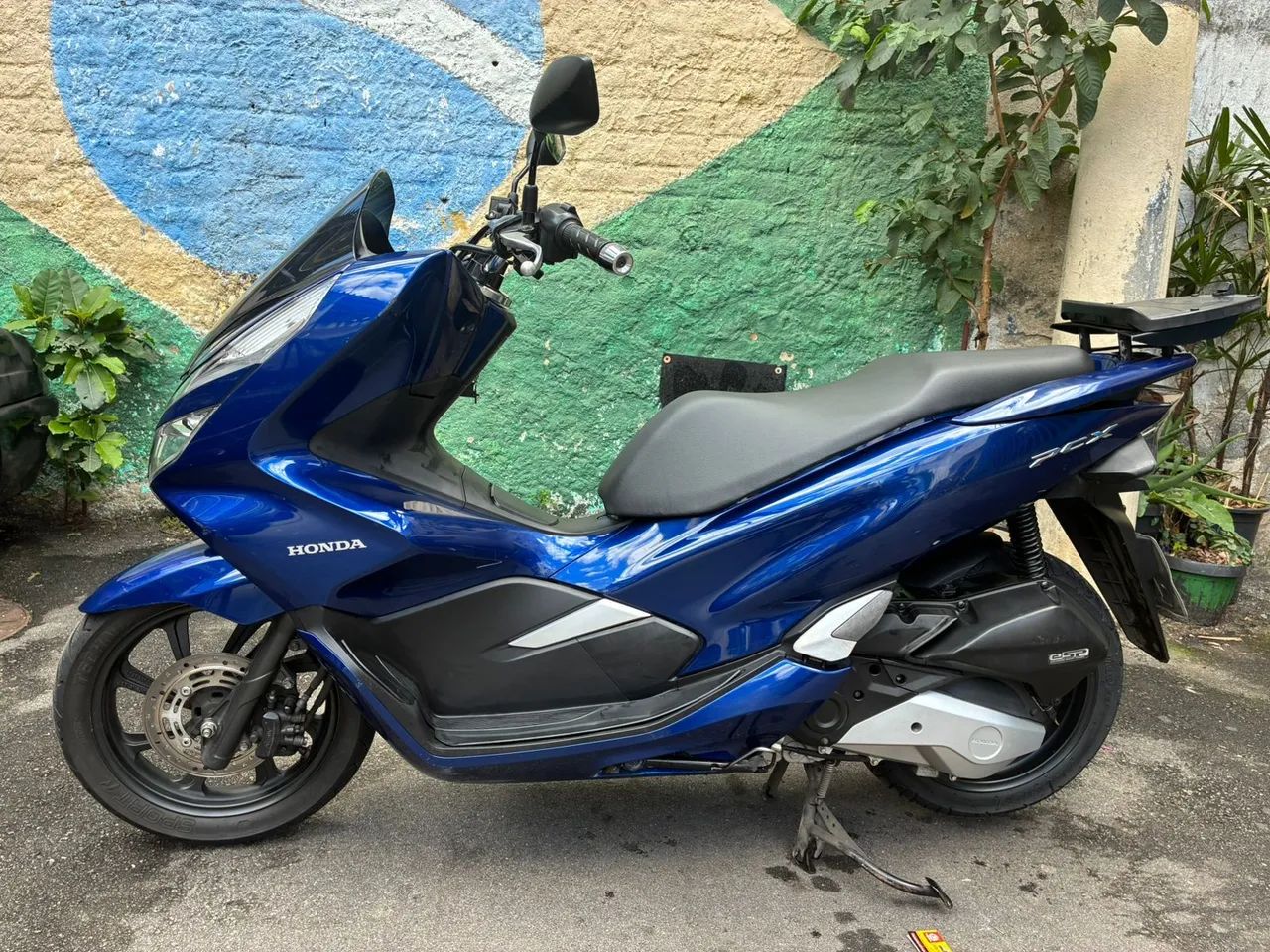 Honda PCX azul  - Foto 4