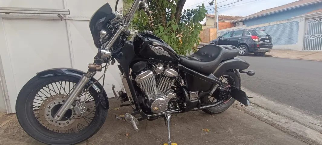 Shadow 600 ano 2002 com vários acessórios - Foto 3
