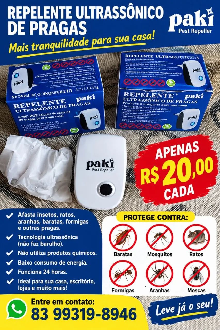 Repelente eletrônico 