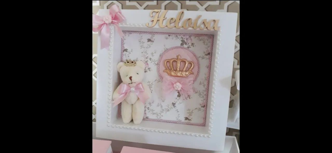 Kit Higiene Bebê Coleção "Ursinha Encantada" 9 peças  - Foto 2