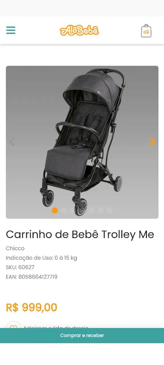 Carrinho de Bebê Trolley Me - Foto 5