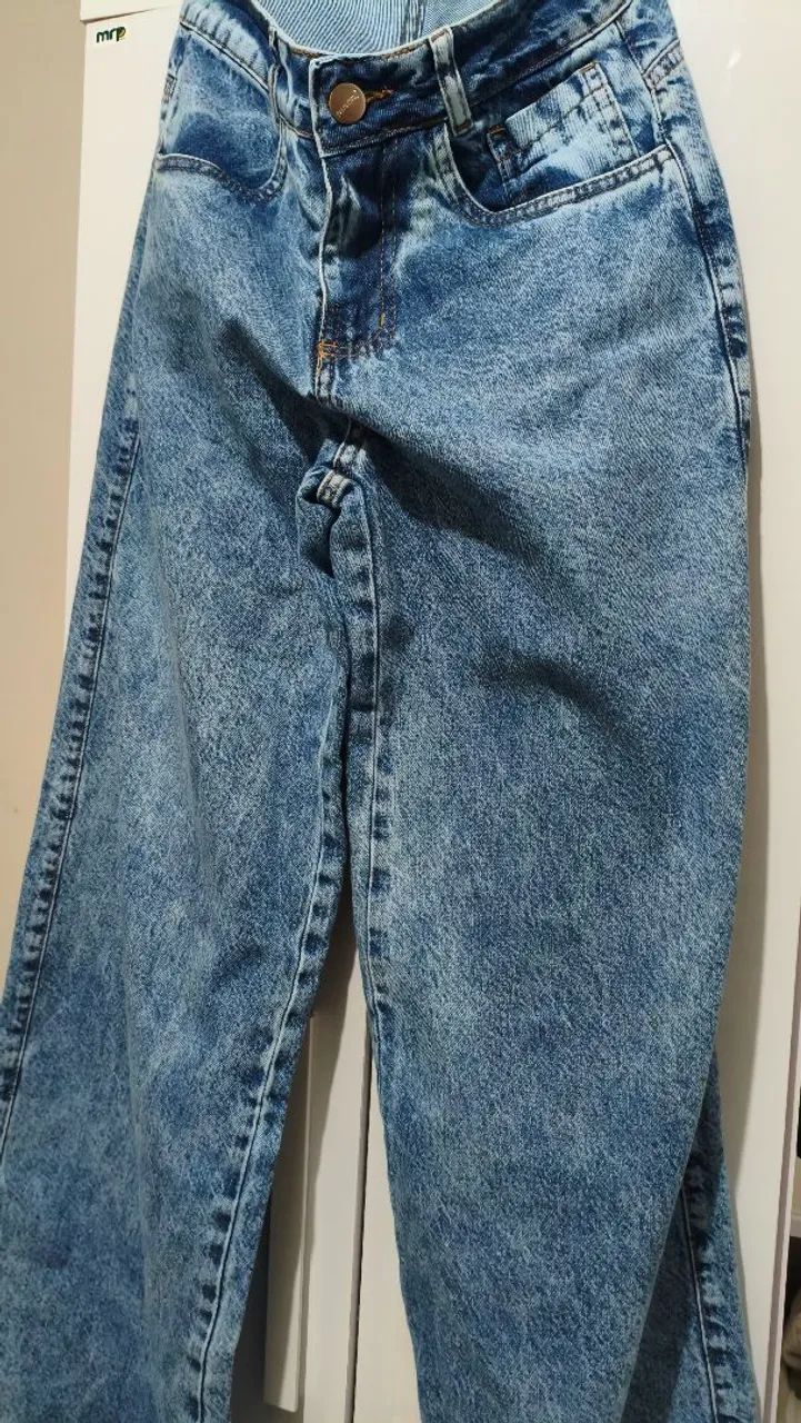 Calça Jeans Lavagem Clara  - Foto 4