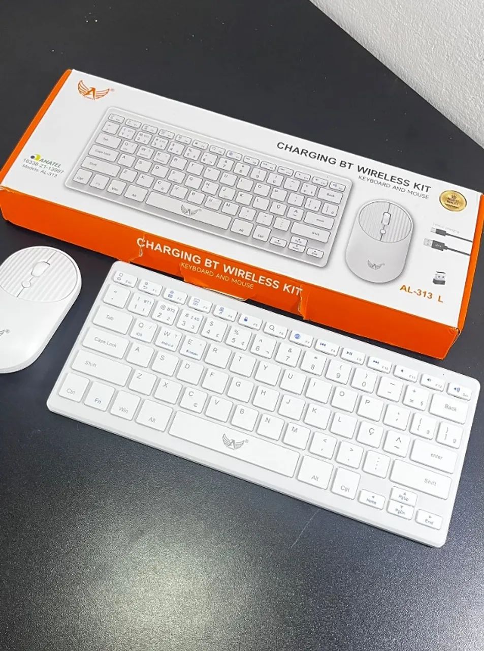 teclado e mouse sem fio