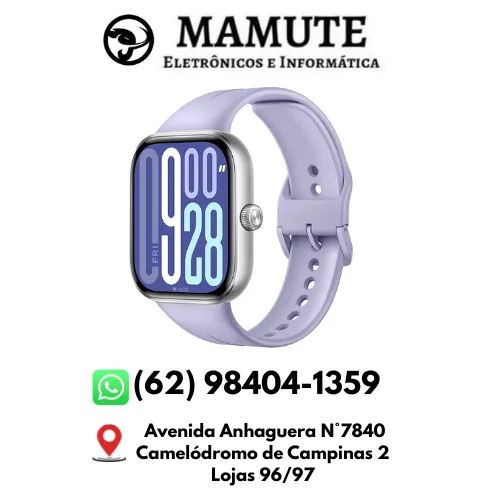 Relógio Smartwatch Xiaomi Redmi Watch 5 GPS Bluetooth HyperOS