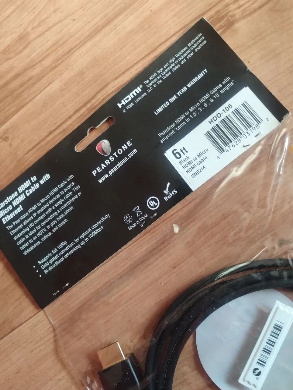 Cabo HDMI micro HDMI Pearstone(olxpay) - Foto 3