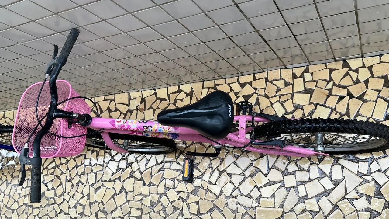 Bicicleta das princesas aro 20 para crianças  - Foto 3