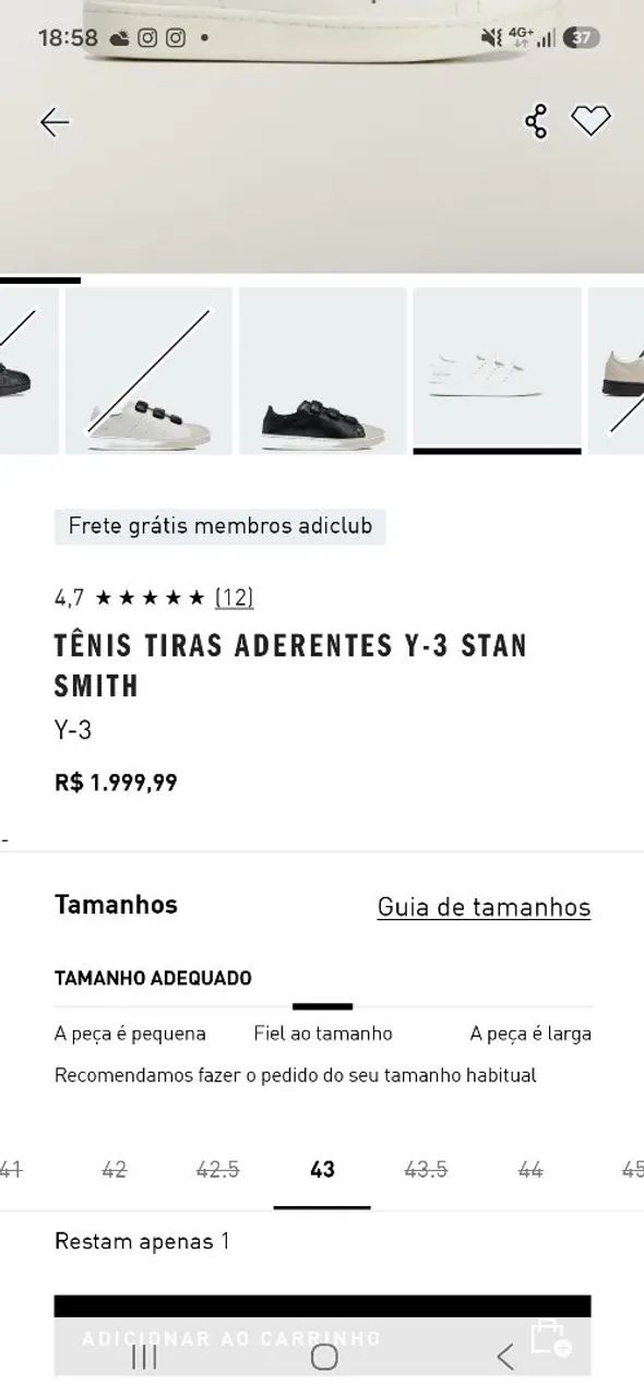 Y-3 stan Smith  - Foto 5