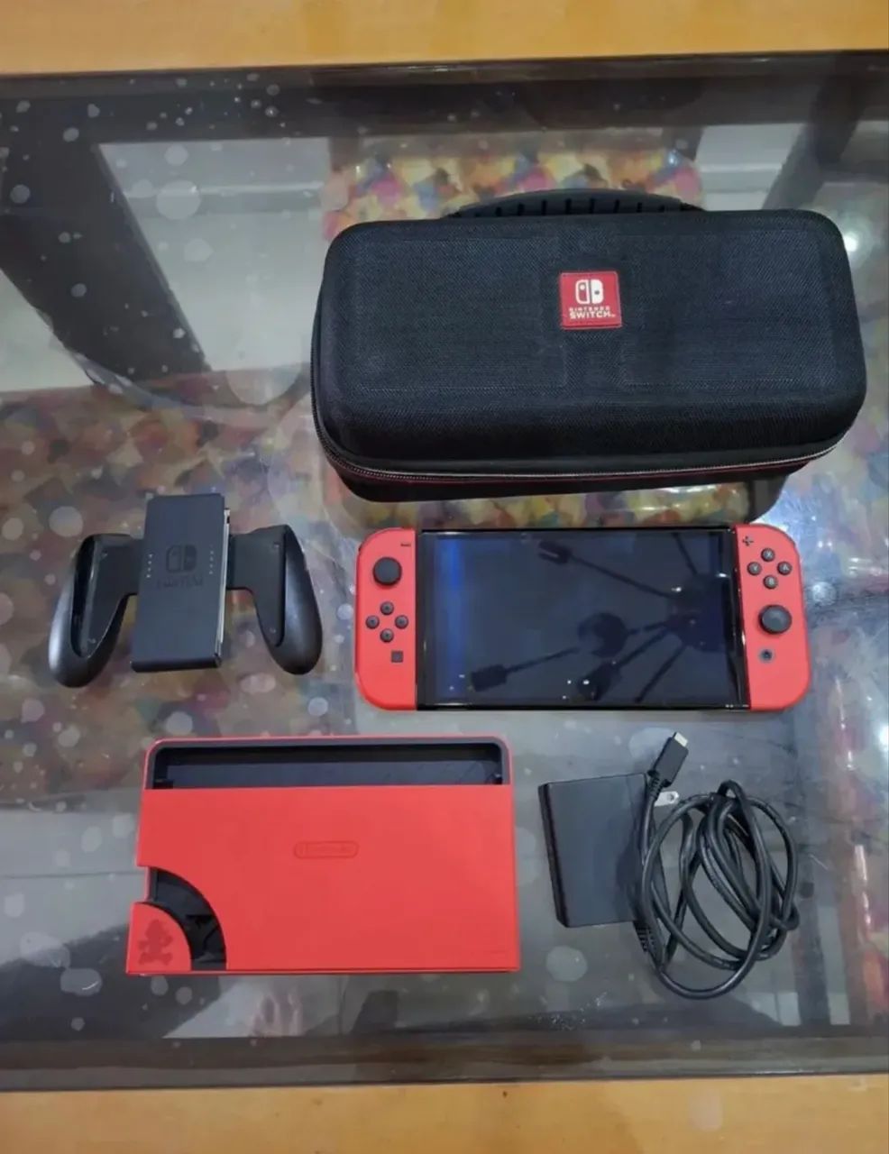 Nintendo switch oled red  - Foto 4