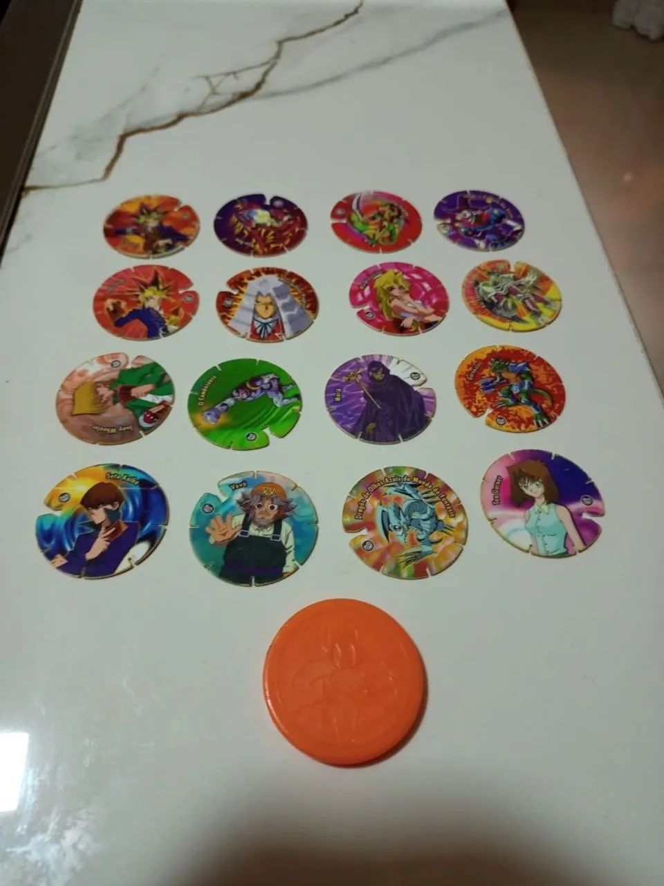 Lote de tazos yu gi oh elma chips 