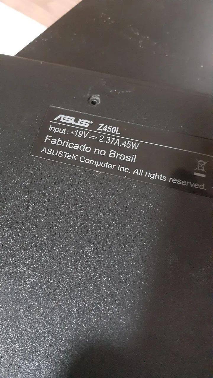 Notebook Asus Z450L - Foto 3