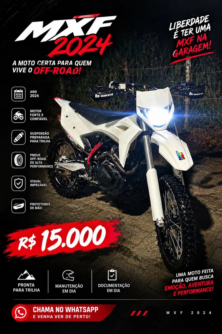 Mxf 270f 2024 com apenas 950km  - Foto 2