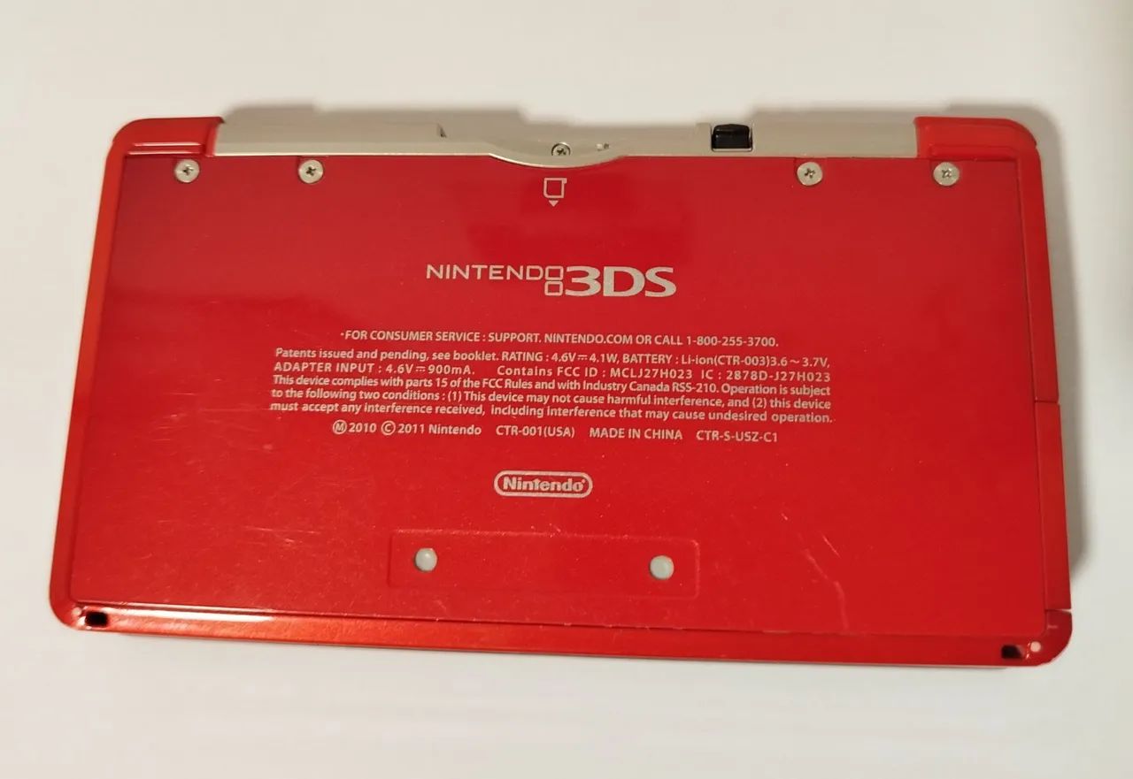Nintendo 3DS red com 180 jogos - Foto 5