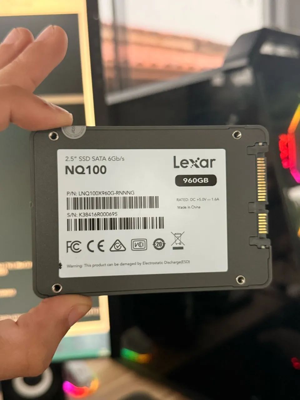 SSD 960gb SSD LEXAR 1TB - Foto 3