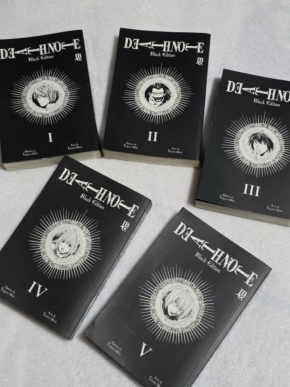 Mangás Death Note - Jbc do 1 ao 5