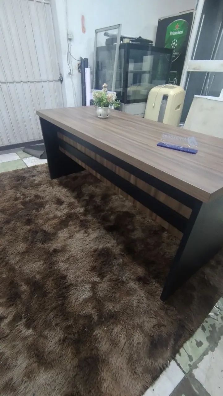 Mesa para Escritório Premium - Amadeirada  - Foto 4
