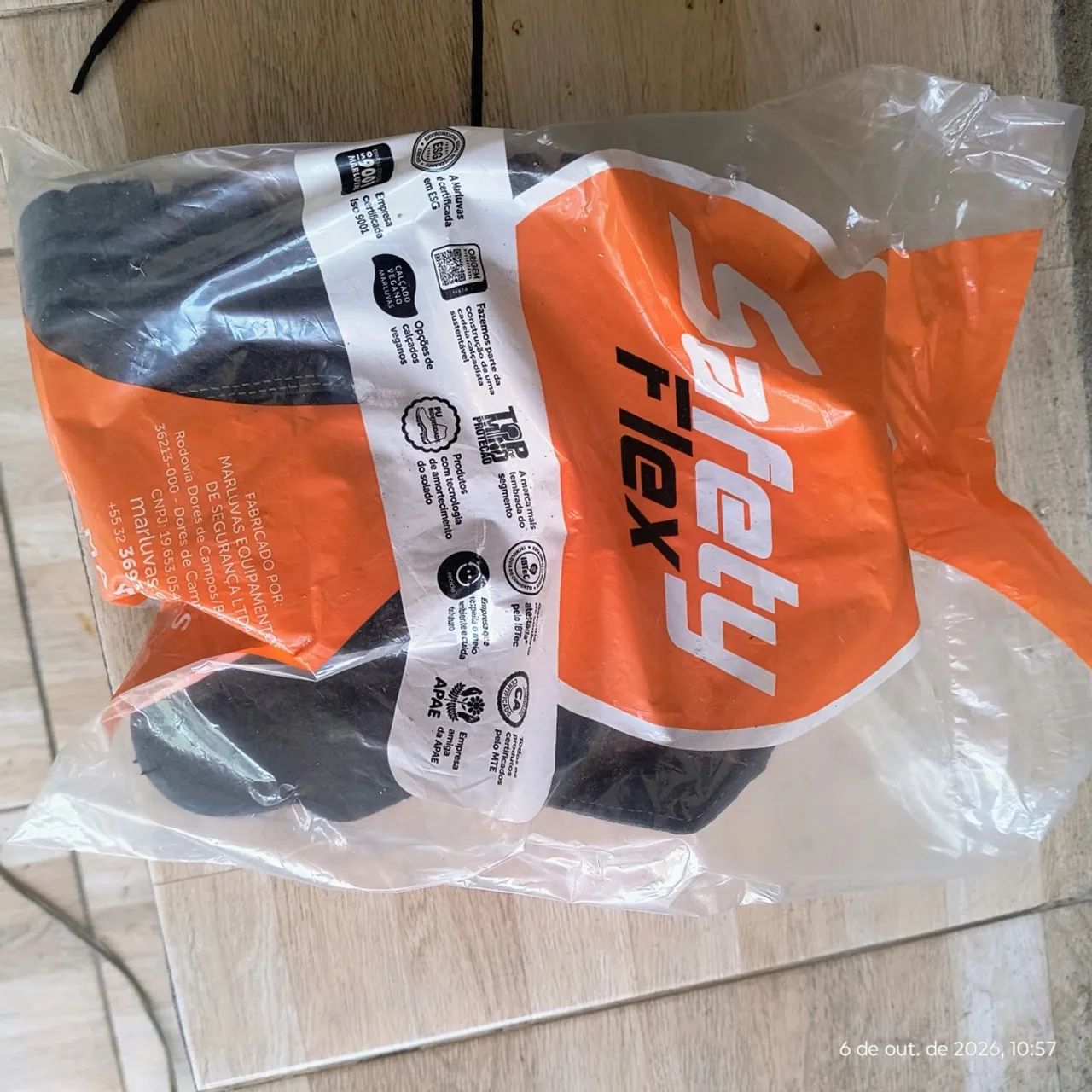 Bota bico de aço 40