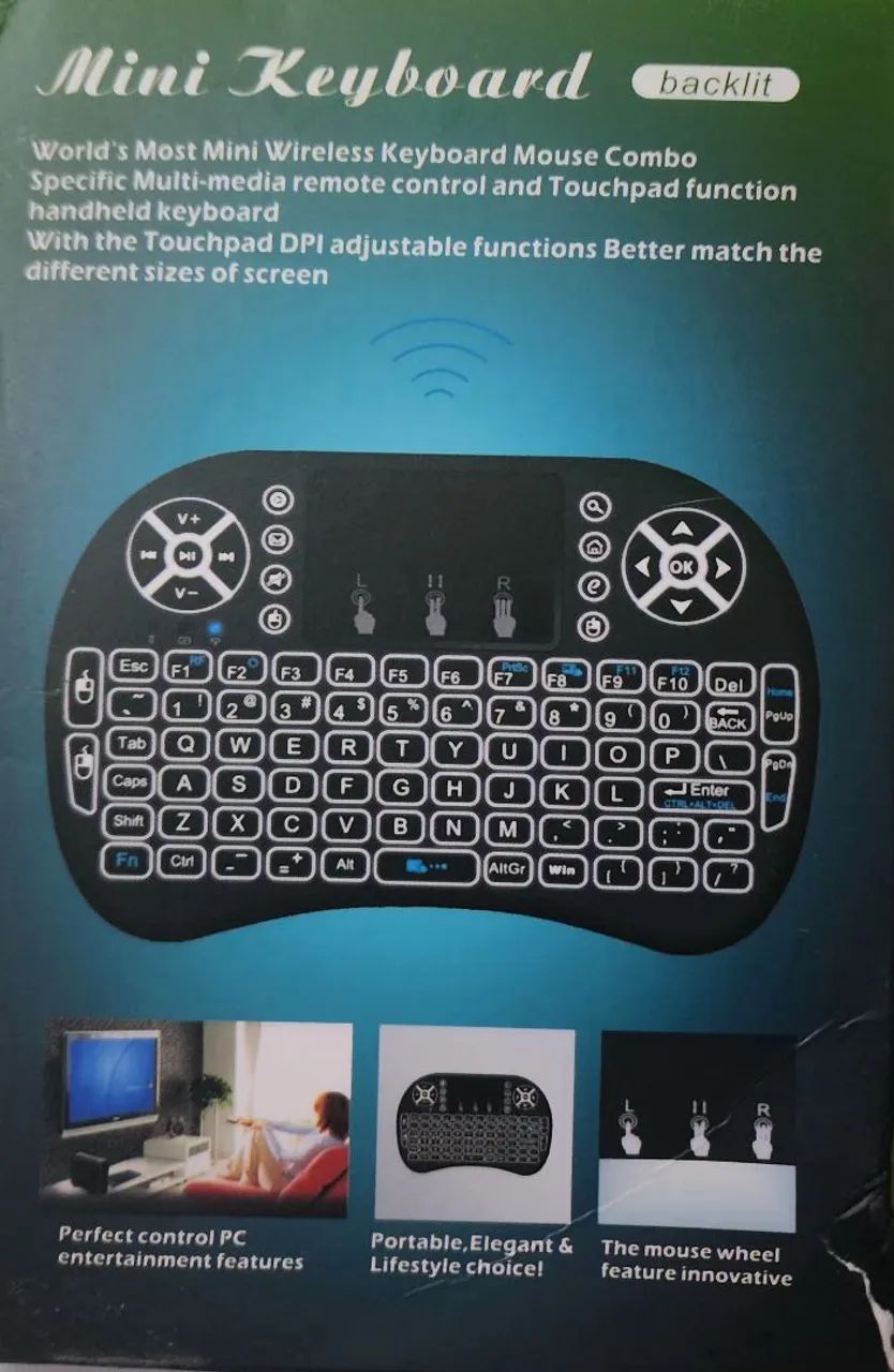Mini teclado sem fio  - Foto 3