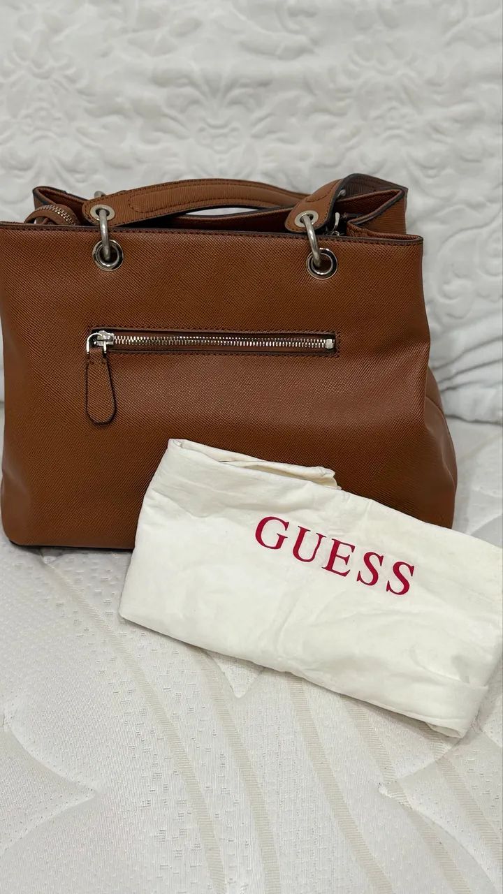 Bolsa caramelo Guess - Foto 3