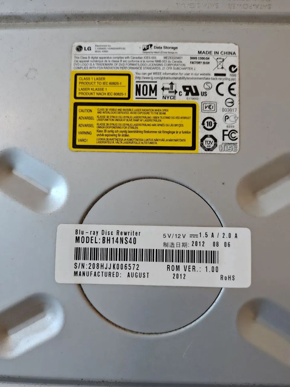 Grabador de BlueRay LG para PC  - Foto 4