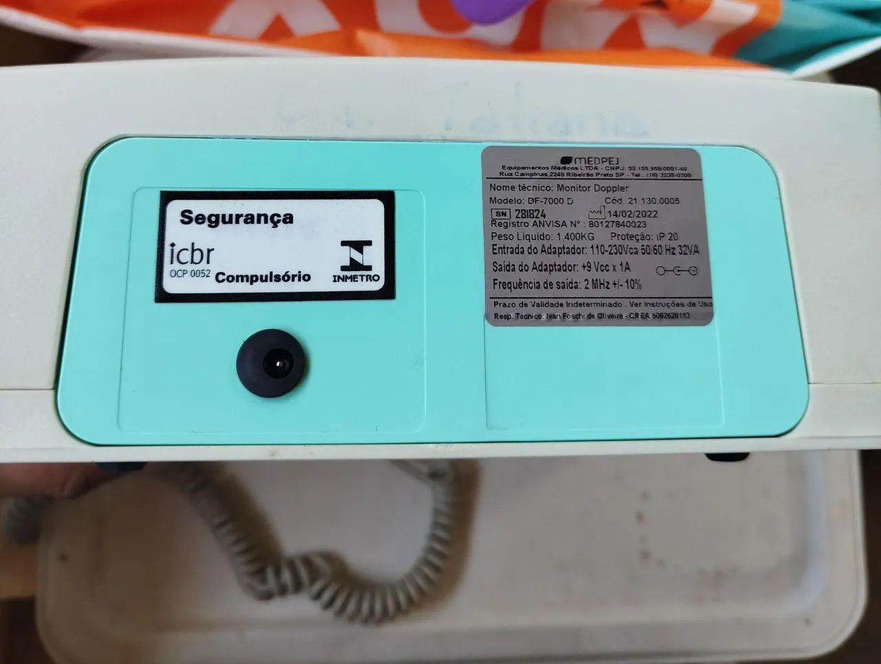 MONITOR DOPPLER FETAL MEDPEJ DF-7000 D  - Foto 2