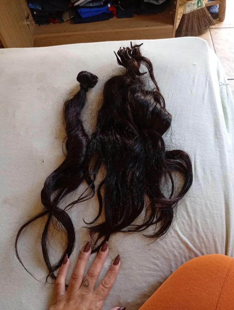 Cabelo brasileiro  65 cm - Foto 2