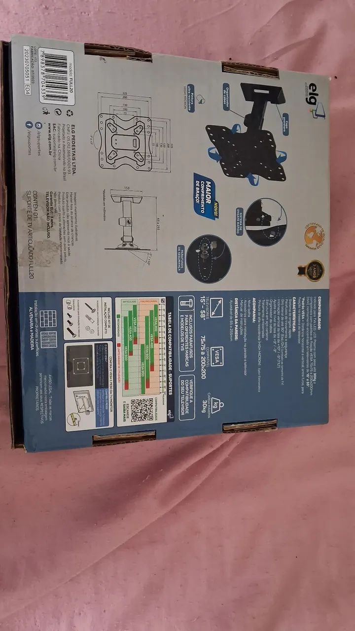 SUPORTE ARTICULADO PARA TV