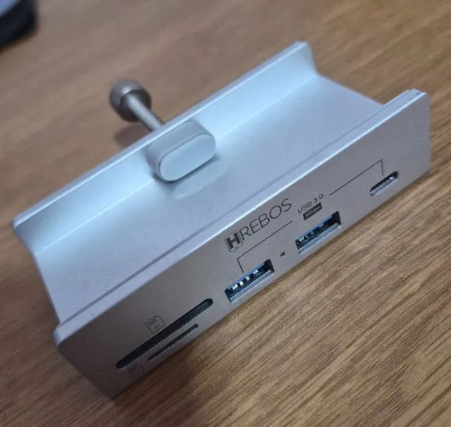 Hub USB HREBOS USB A USB C SD TF