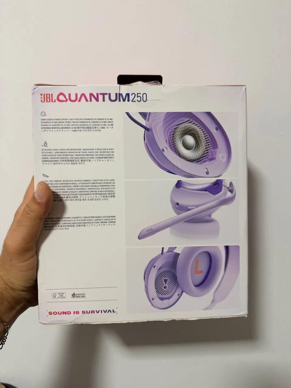 Jbl quantum 250 na caixa - Foto 2