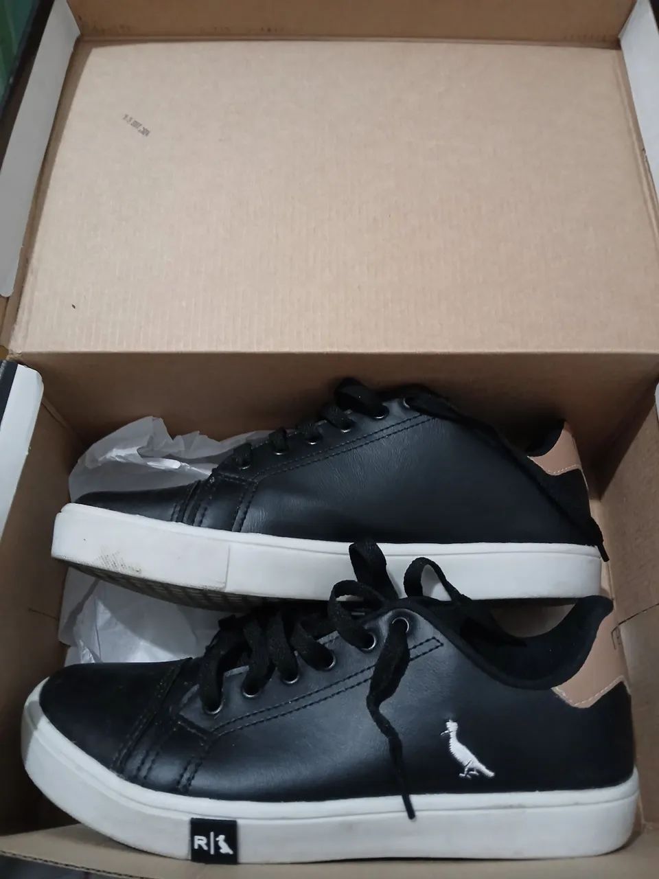 Tênis Reserva Preto Casual