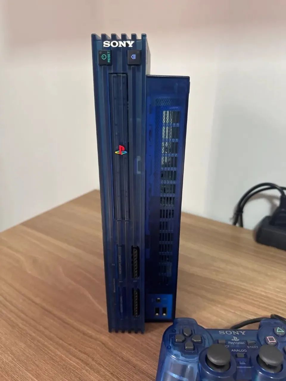 Console Playstation 2 Fat Ocean Blue - Perfeito estado - Foto 4
