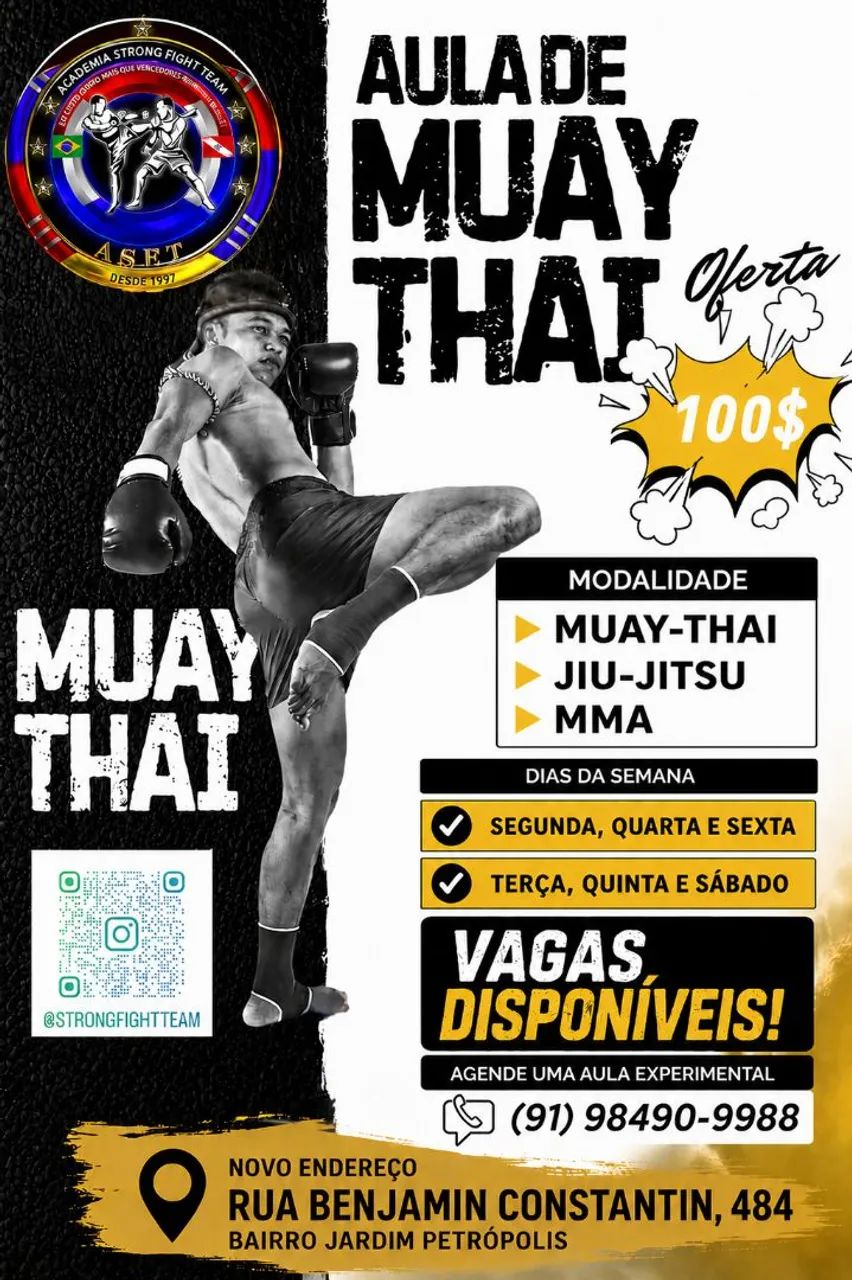 Aulas de muay-thai 