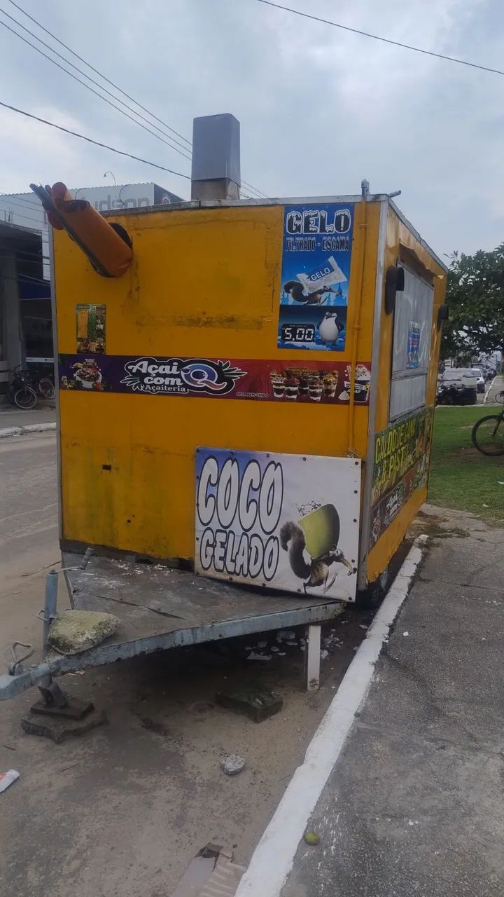 Barraca de Pastel+ Food Truck 3x2 sem Doc retirada em UNAMAR 