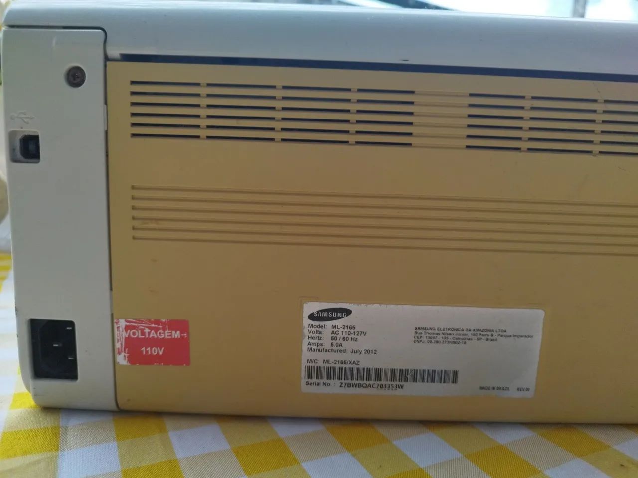 Impressora Samsung ML 2165 - Foto 4