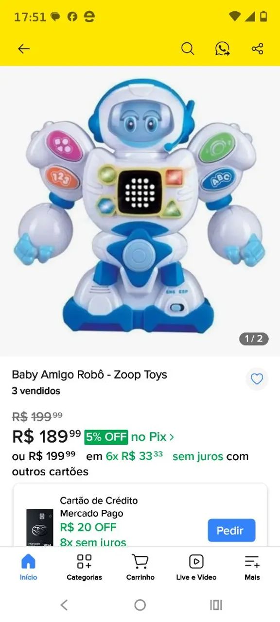 Robô brinquedo  - Foto 4