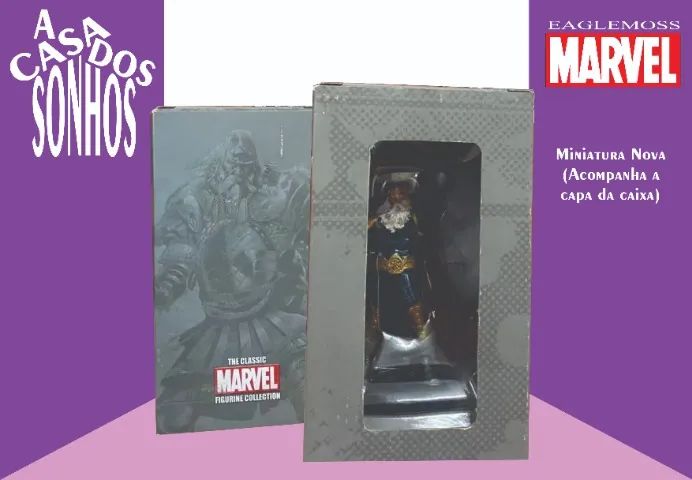 Coleção de Miniaturas Marvel Eaglemoss Especial - Odin Completa