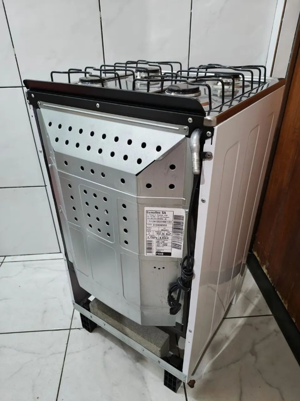 Fogão Esmaltec Branco - Acendimento automático  - Foto 3