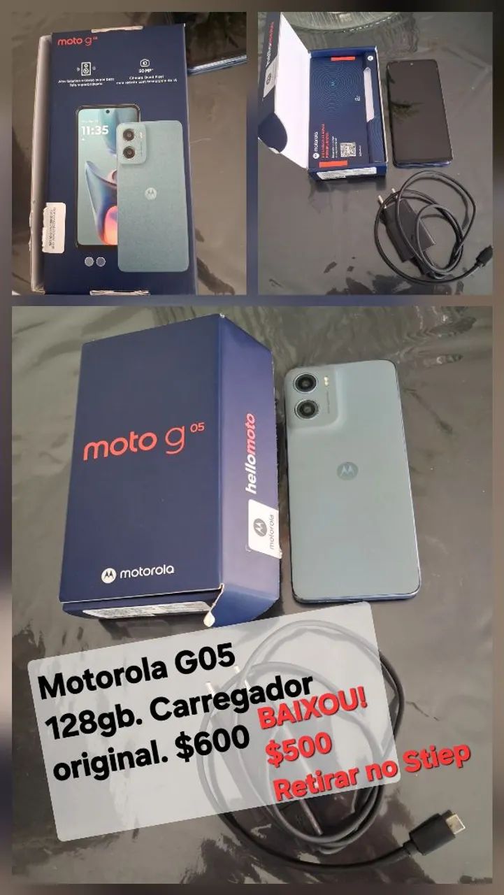 Celular Motorola G5 - 128gb. Perfeito! 