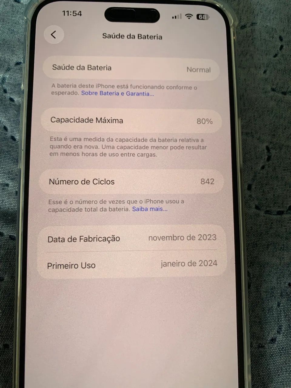 iPhone 15 Pro Max 256gb com caixa e cabo  - Foto 2