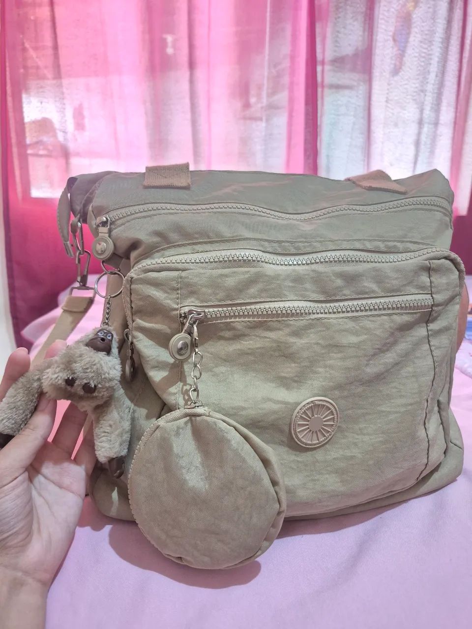 Bolsa Feminina Transversal Grande Kipling - Foto 3