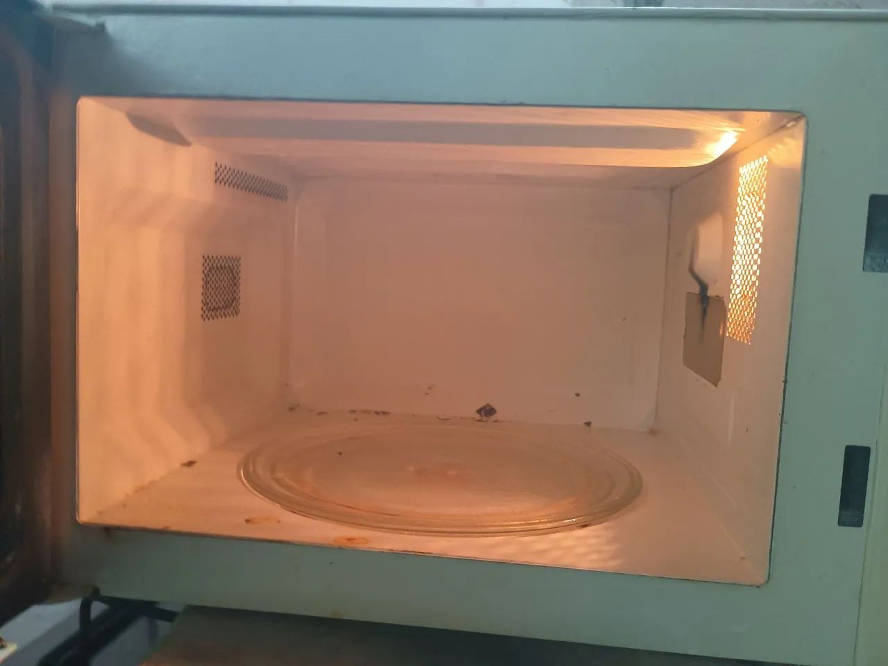 Microondas Panasonic e churrasqueira elétrica barato  - Foto 4